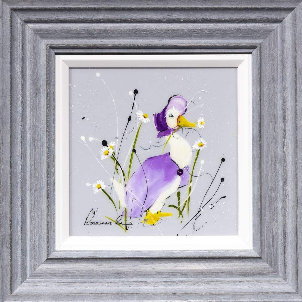 Even The Smallest One Can Change The World - Original Set of 4 - SOLD by artist Rozanne Bell - Wyecliffe Galleries