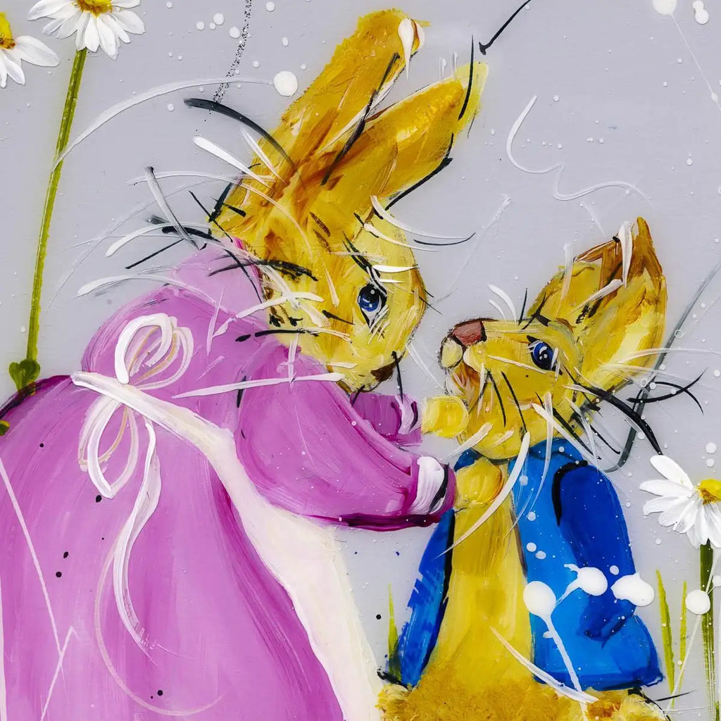 Even The Smallest One Can Change The World - Original Set of 4 - SOLD by artist Rozanne Bell - Wyecliffe Galleries