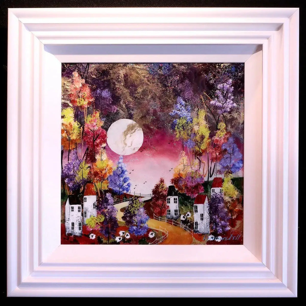 Evening Light II - Original - SOLD by artist Rozanne Bell - Wyecliffe Galleries