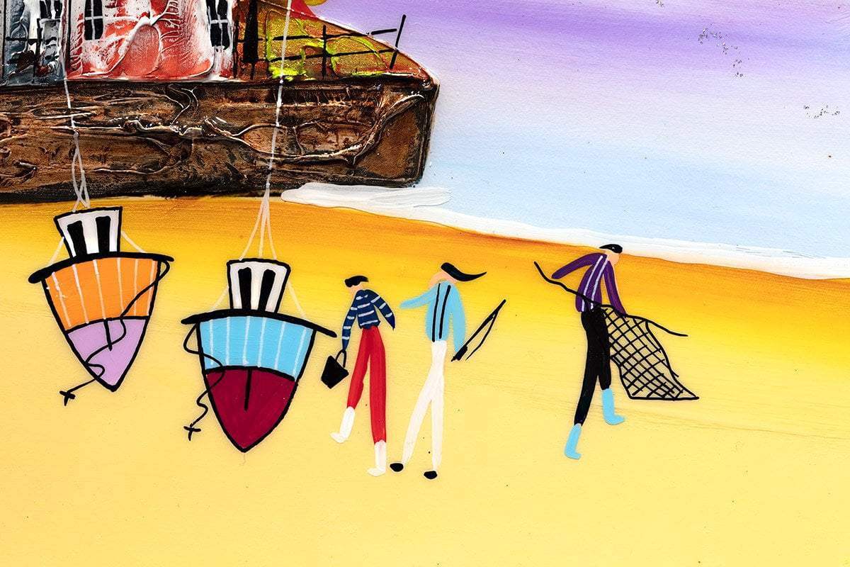 Evening Sky - Original - SOLD by artist Rozanne Bell - Wyecliffe Galleries