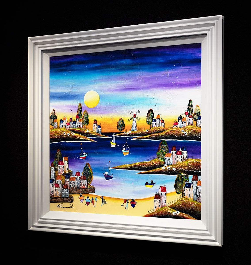 Evening Sky - Original - SOLD by artist Rozanne Bell - Wyecliffe Galleries