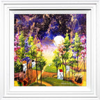 Evening Stroll - Original - SOLD by artist Rozanne Bell - Wyecliffe Galleries