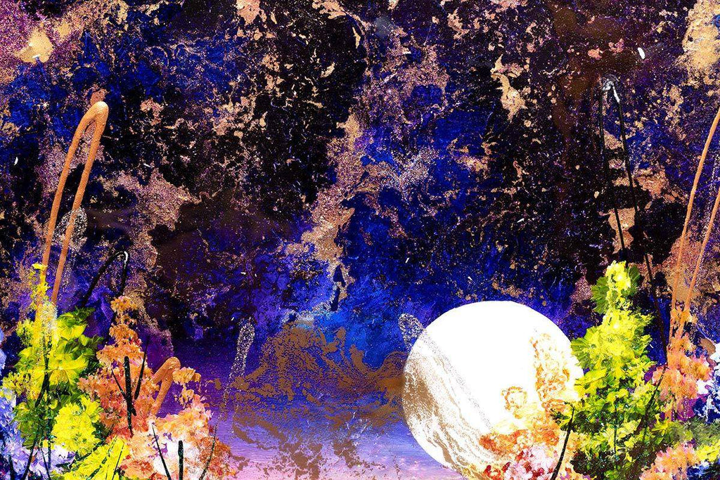 Evening Stroll - Original - SOLD by artist Rozanne Bell - Wyecliffe Galleries