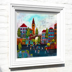 Fairytale Fun - Original - SOLD by artist Rozanne Bell - Wyecliffe Galleries