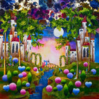 Fairytale Love - SOLD by artist Rozanne Bell - Wyecliffe Galleries