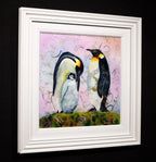 Family of Three - Original - SOLD by artist Rozanne Bell - Wyecliffe Galleries