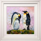 Family of Three - Original - SOLD by artist Rozanne Bell - Wyecliffe Galleries