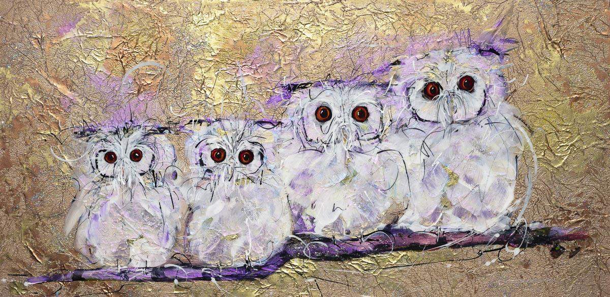 Family Photo - Original - SOLD by artist Rozanne Bell - Wyecliffe Galleries