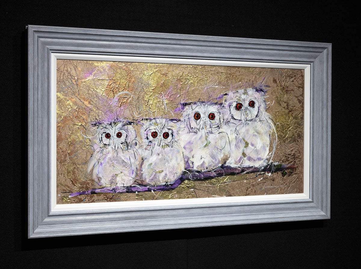 Family Photo - Original - SOLD by artist Rozanne Bell - Wyecliffe Galleries