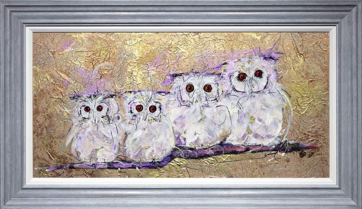 Family Photo - Original - SOLD by artist Rozanne Bell - Wyecliffe Galleries