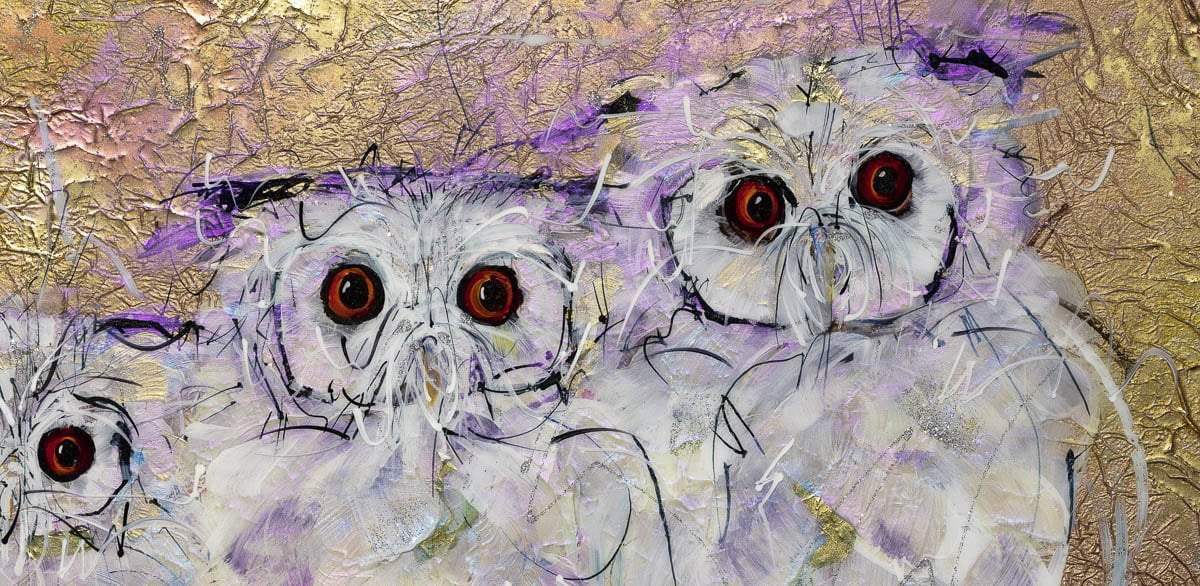 Family Photo - Original - SOLD by artist Rozanne Bell - Wyecliffe Galleries