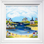 Family Sailing - Original - SOLD by artist Rozanne Bell - Wyecliffe Galleries