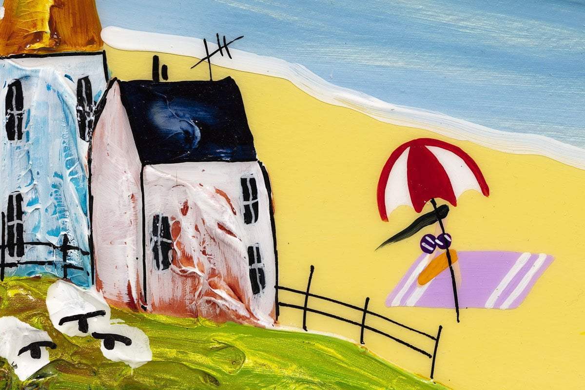 Family Sailing - Original - SOLD by artist Rozanne Bell - Wyecliffe Galleries