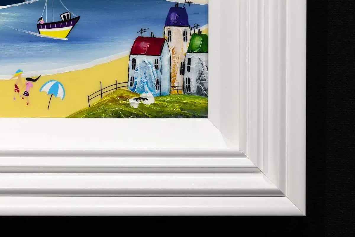 Family Sailing - Original - SOLD by artist Rozanne Bell - Wyecliffe Galleries