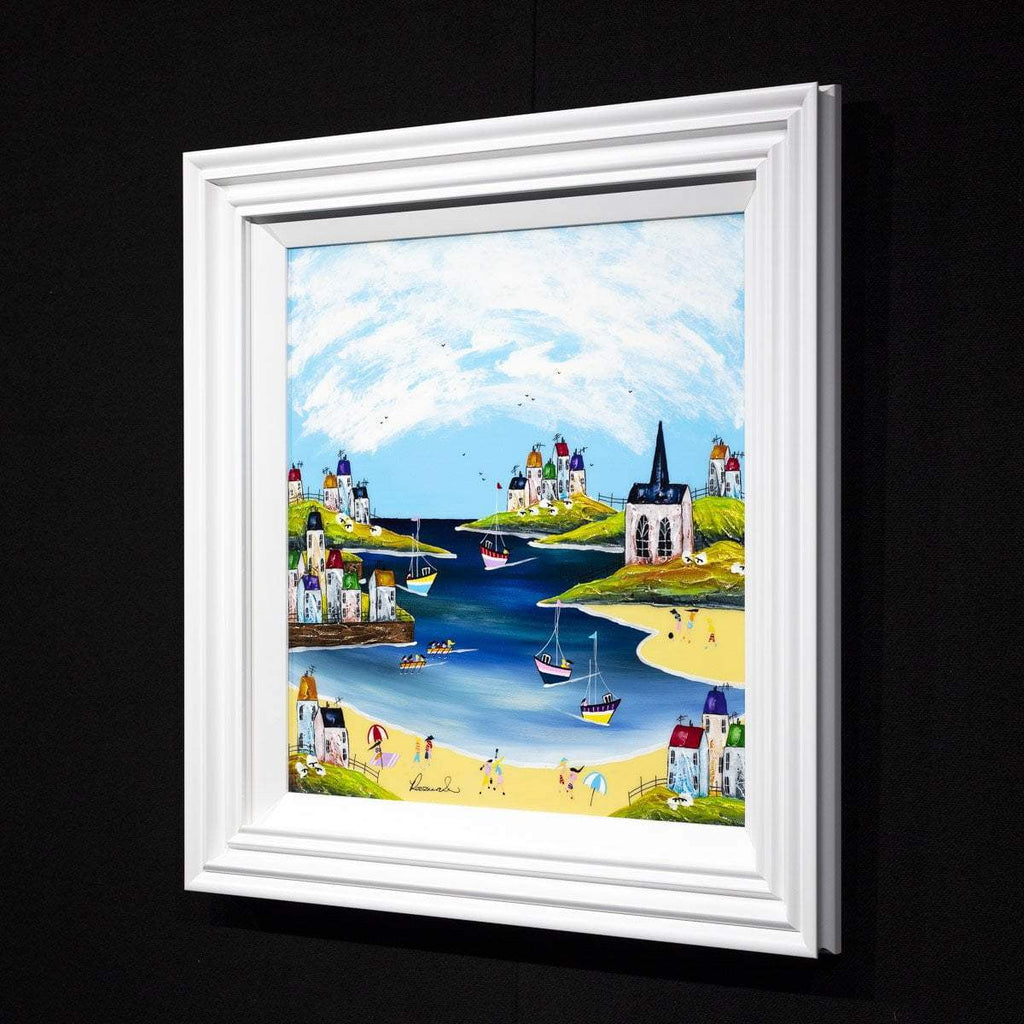 Family Sailing - Original - SOLD by artist Rozanne Bell - Wyecliffe Galleries