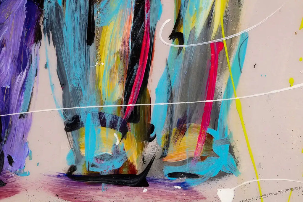 Family Ties - Original SOLD by artist Rozanne Bell - Wyecliffe Galleries