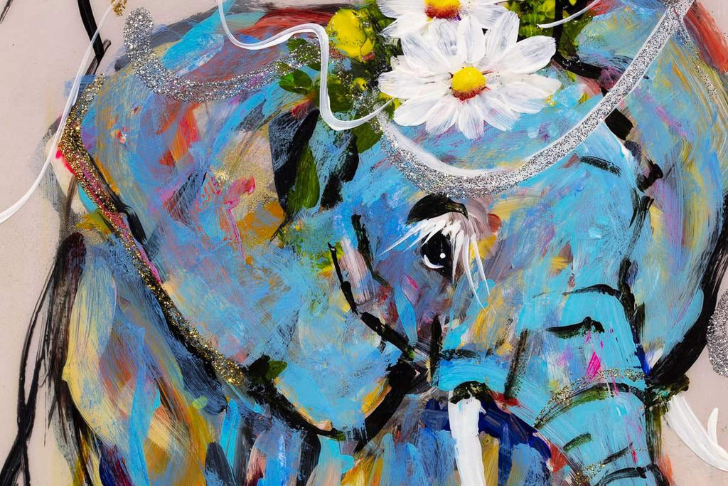 Family Ties - Original SOLD by artist Rozanne Bell - Wyecliffe Galleries