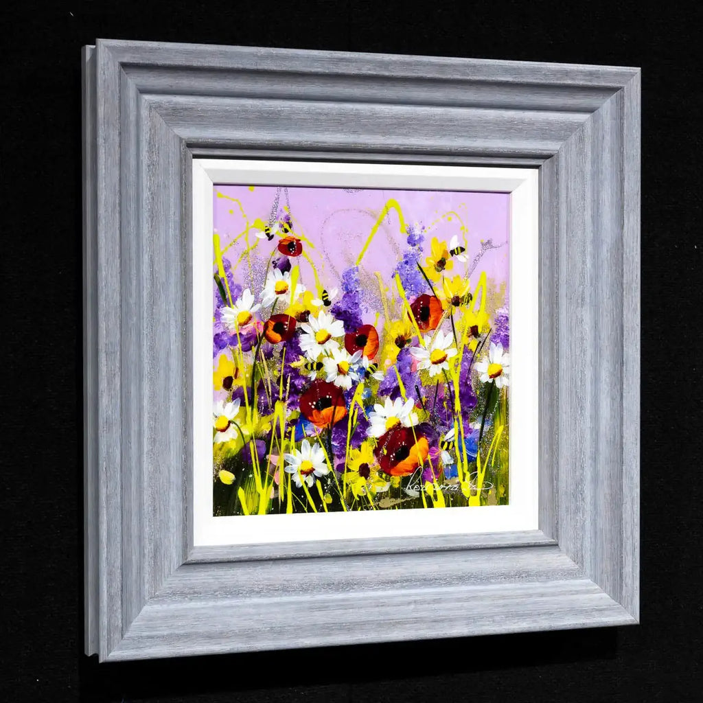 Favourite Flowers - Original - SOLD by artist Rozanne Bell - Wyecliffe Galleries