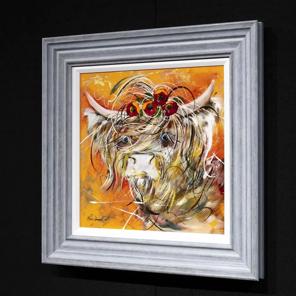 Faye - Original - SOLD by artist Rozanne Bell - Wyecliffe Galleries