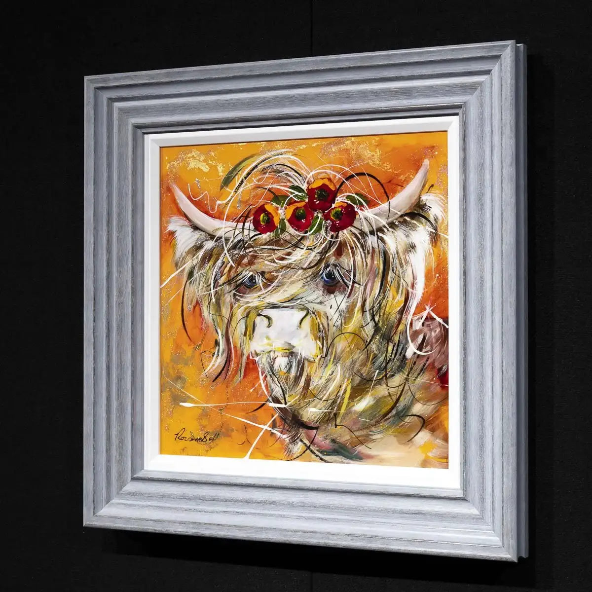 Faye - Original - SOLD by artist Rozanne Bell - Wyecliffe Galleries