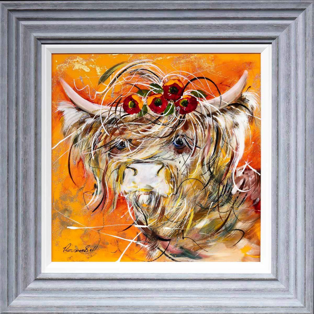 Faye - Original - SOLD by artist Rozanne Bell - Wyecliffe Galleries