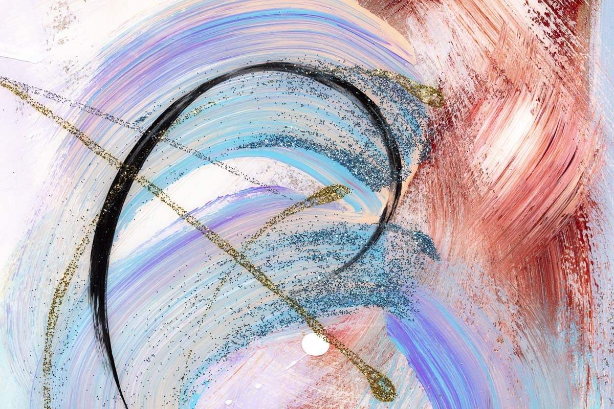 Feline Family - Original - SOLD by artist Rozanne Bell - Wyecliffe Galleries