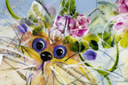 Feline Friends - Original - SOLD by artist Rozanne Bell - Wyecliffe Galleries