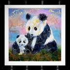 Fifi & Xiau Xiau - Original - SOLD by artist Rozanne Bell - Wyecliffe Galleries