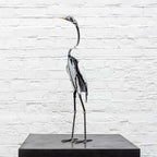 Finch - Original Sculpture - SOLD by artist Rozanne Bell - Wyecliffe Galleries