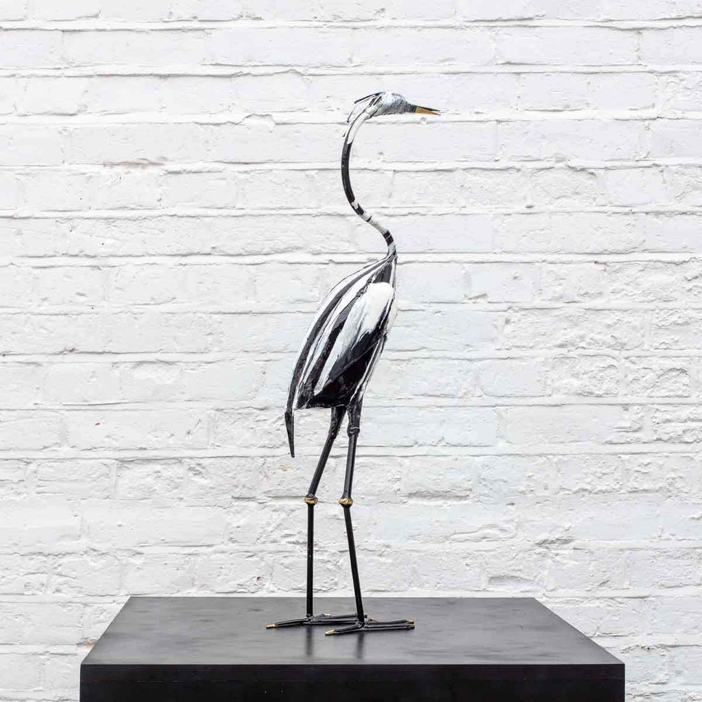 Finch - Original Sculpture - SOLD by artist Rozanne Bell - Wyecliffe Galleries