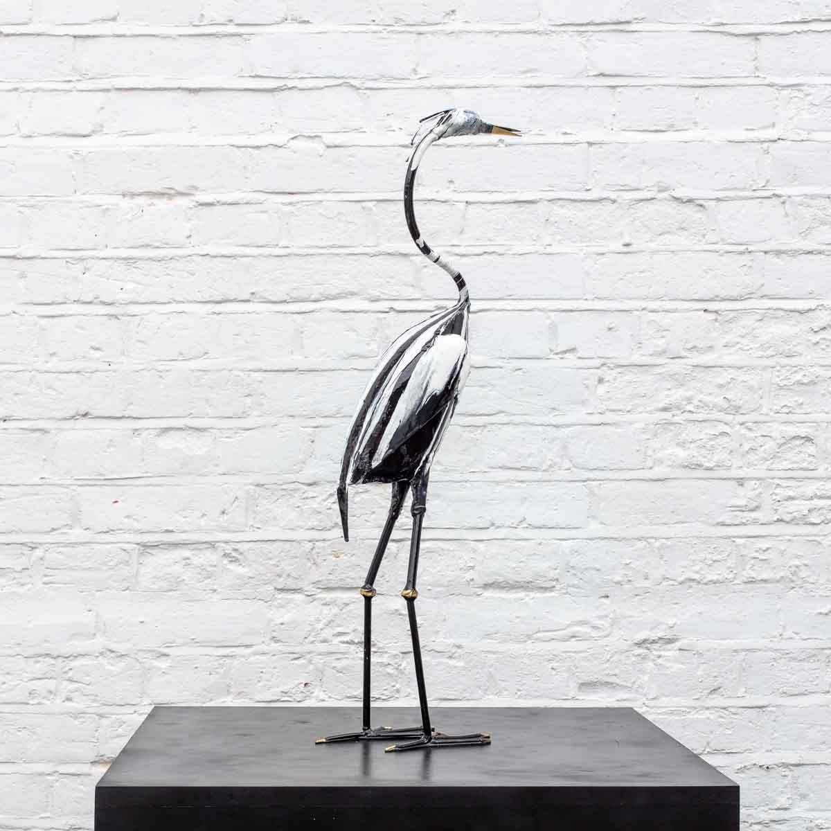 Finch - Original Sculpture - SOLD by artist Rozanne Bell - Wyecliffe Galleries