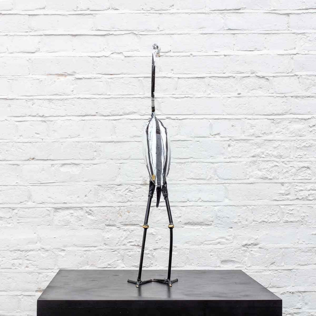 Finch - Original Sculpture - SOLD by artist Rozanne Bell - Wyecliffe Galleries
