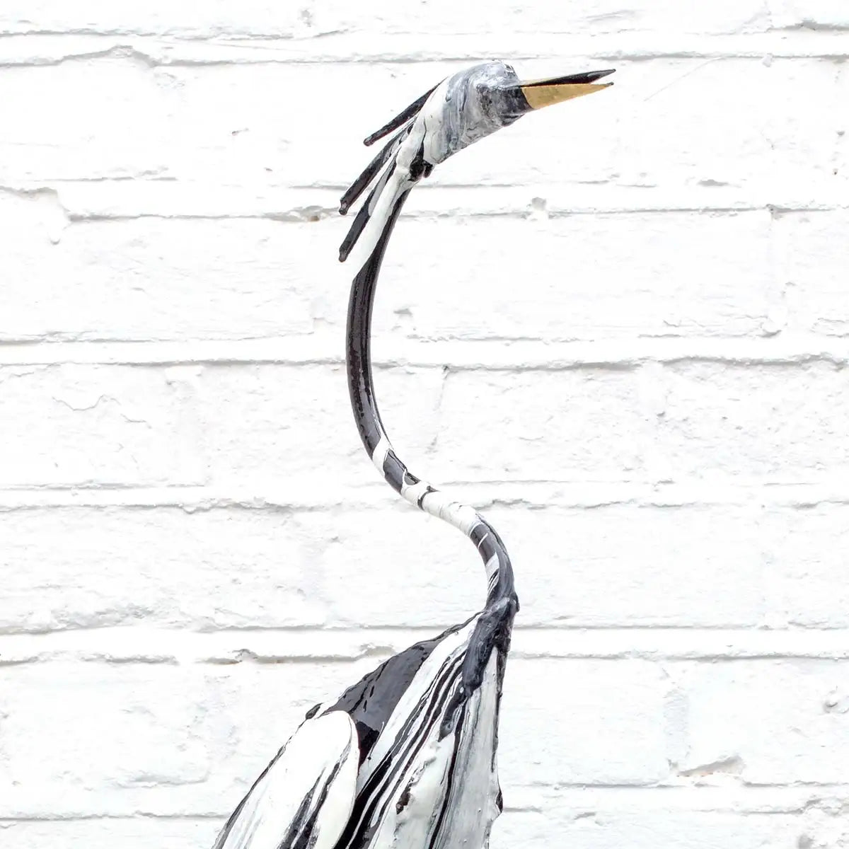 Finch - Original Sculpture - SOLD by artist Rozanne Bell - Wyecliffe Galleries