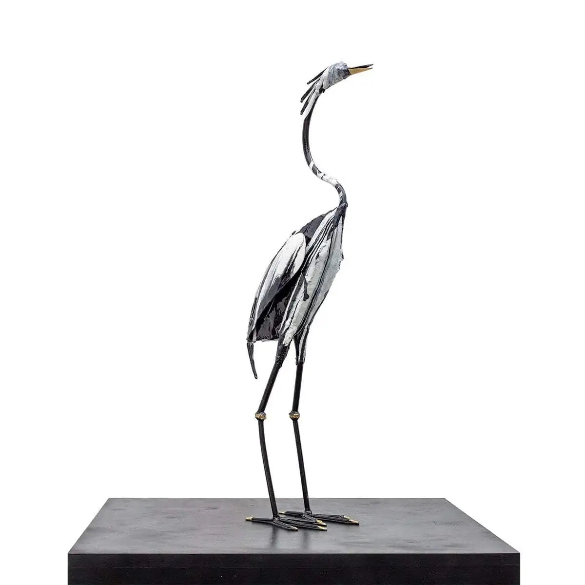 Finch - Original Sculpture - SOLD by artist Rozanne Bell - Wyecliffe Galleries