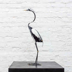 Finch - Original Sculpture - SOLD by artist Rozanne Bell - Wyecliffe Galleries