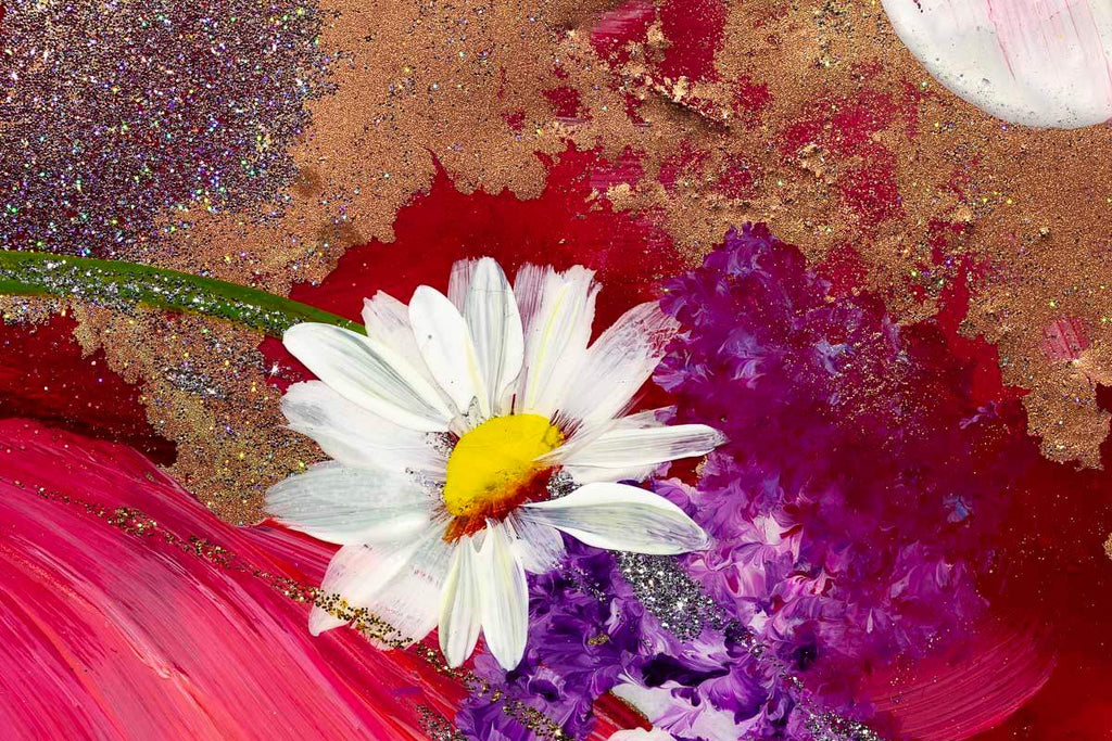 Flamingo Flamboyance - Original - SOLD by artist Rozanne Bell - Wyecliffe Galleries