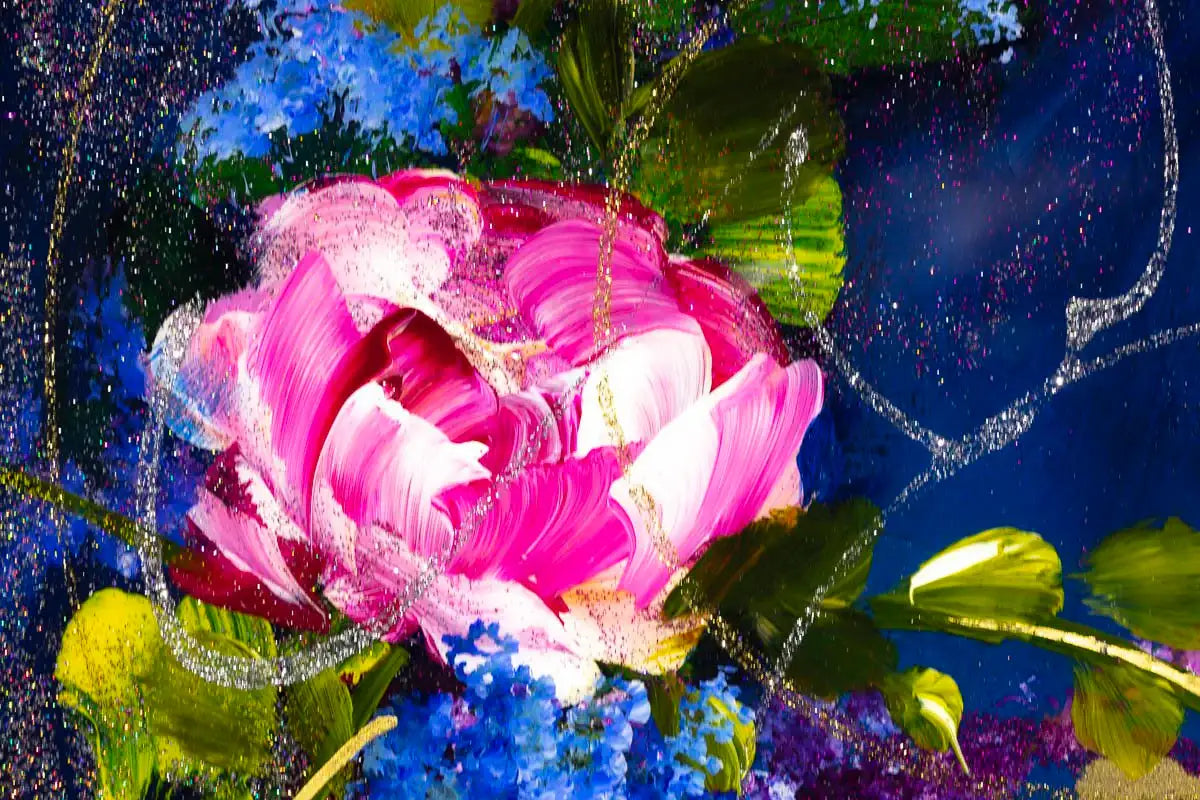 Flamingo Flock - Original - SOLD by artist Rozanne Bell - Wyecliffe Galleries