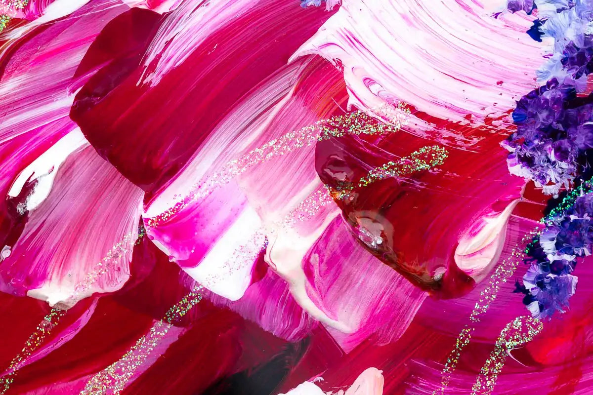 Flamingo Friends - Original - SOLD by artist Rozanne Bell - Wyecliffe Galleries