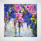 Fleur - Original - SOLD by artist Rozanne Bell - Wyecliffe Galleries