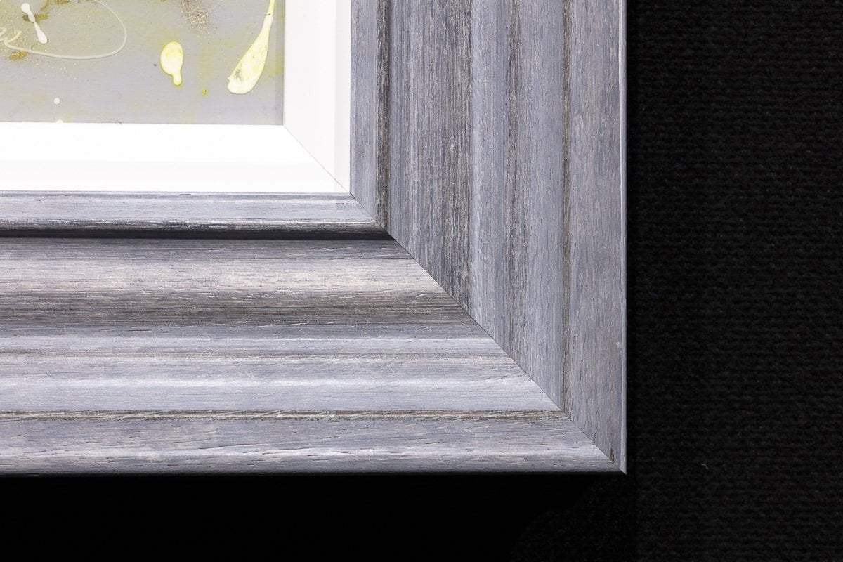 Flock in the Flowers - Original - SOLD by artist Rozanne Bell - Wyecliffe Galleries