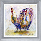 Flock - Original - SOLD by artist Rozanne Bell - Wyecliffe Galleries