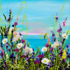 Floral Bliss - Original - SOLD by artist Rozanne Bell - Wyecliffe Galleries