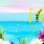 Floral Bliss - Original - SOLD by artist Rozanne Bell - Wyecliffe Galleries