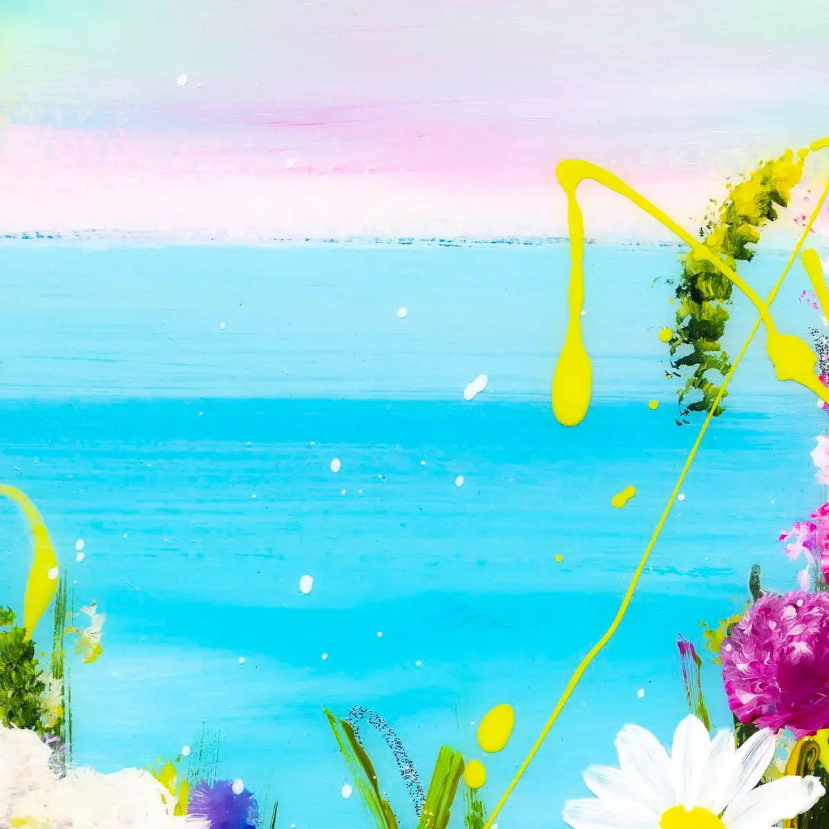 Floral Bliss - Original - SOLD by artist Rozanne Bell - Wyecliffe Galleries