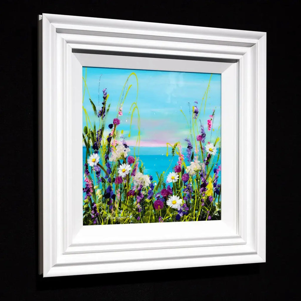 Floral Bliss - Original - SOLD by artist Rozanne Bell - Wyecliffe Galleries