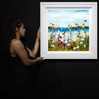 Floral Coast - Original - SOLD by artist Rozanne Bell - Wyecliffe Galleries