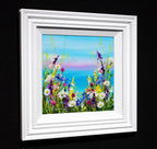 Floral Haven - Original - SOLD by artist Rozanne Bell - Wyecliffe Galleries