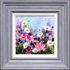 Floral Meadow - Original - SOLD by artist Rozanne Bell - Wyecliffe Galleries