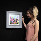 Floral Meadow - Original - SOLD by artist Rozanne Bell - Wyecliffe Galleries