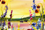 Floral Paradise - Original - SOLD by artist Rozanne Bell - Wyecliffe Galleries